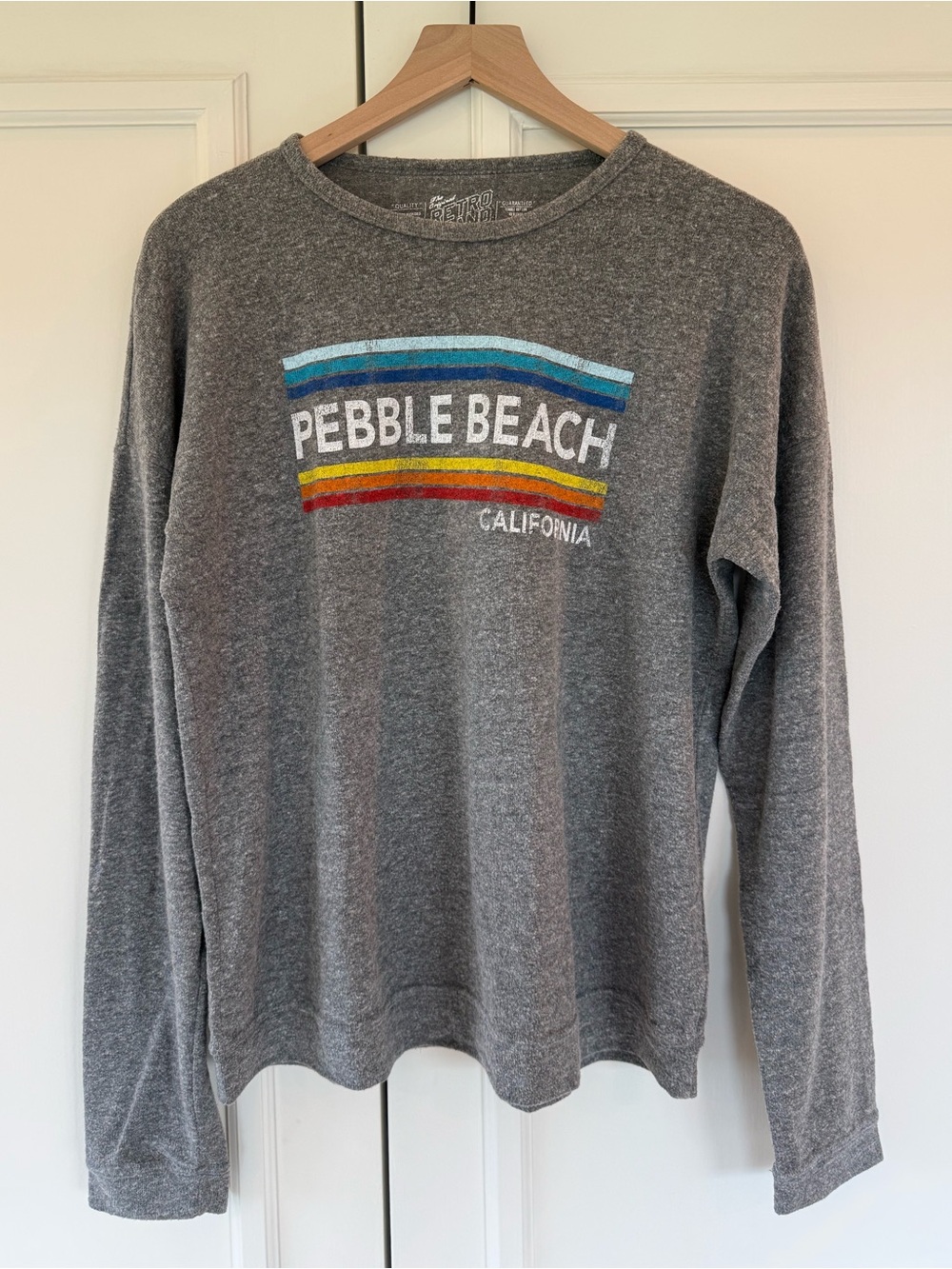 Pebble Beach long sleeve top, size L